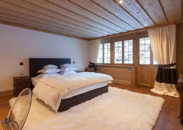 Stunning Modern With Indoor Pool And Σπίτι διακοπών Lauenen