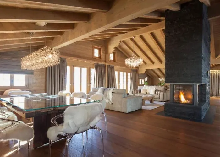 Stunning Modern With Indoor Pool And * Lauenen